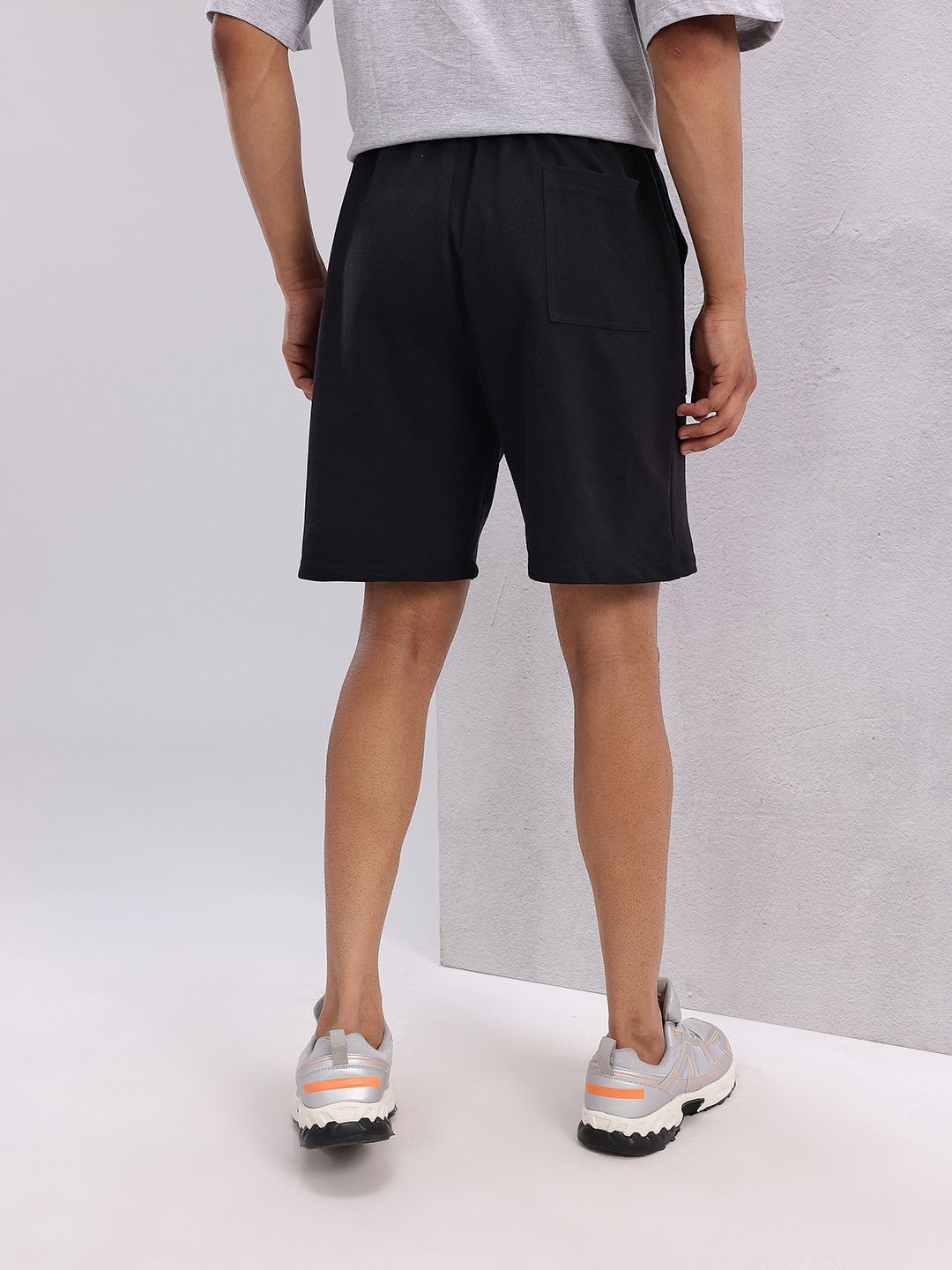 HRX by Hrithik Roshan Men Placement Print Mid-Rise Lifestyle Shorts
