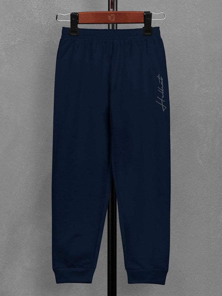 HELLCAT Boys Typography Printed T-Shirt And Joggers