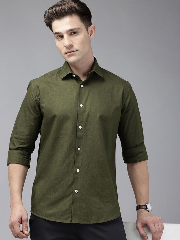 Park Avenue Pure Cotton Slim Fit Casual Shirt