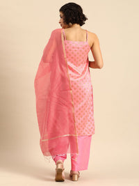 Anouk Women Ethnic Motifs Woven Design Kurta With Palazzos & Dupatta