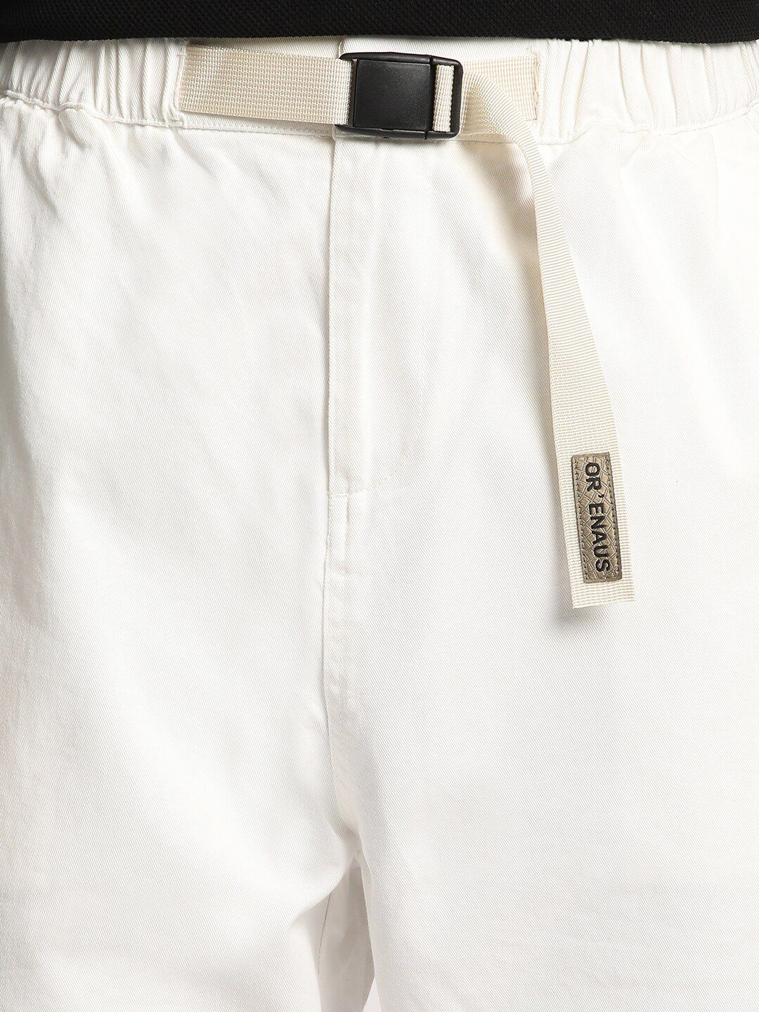 THE BEAR HOUSE Men Straight Fit Mid Rise Cotton Trousers