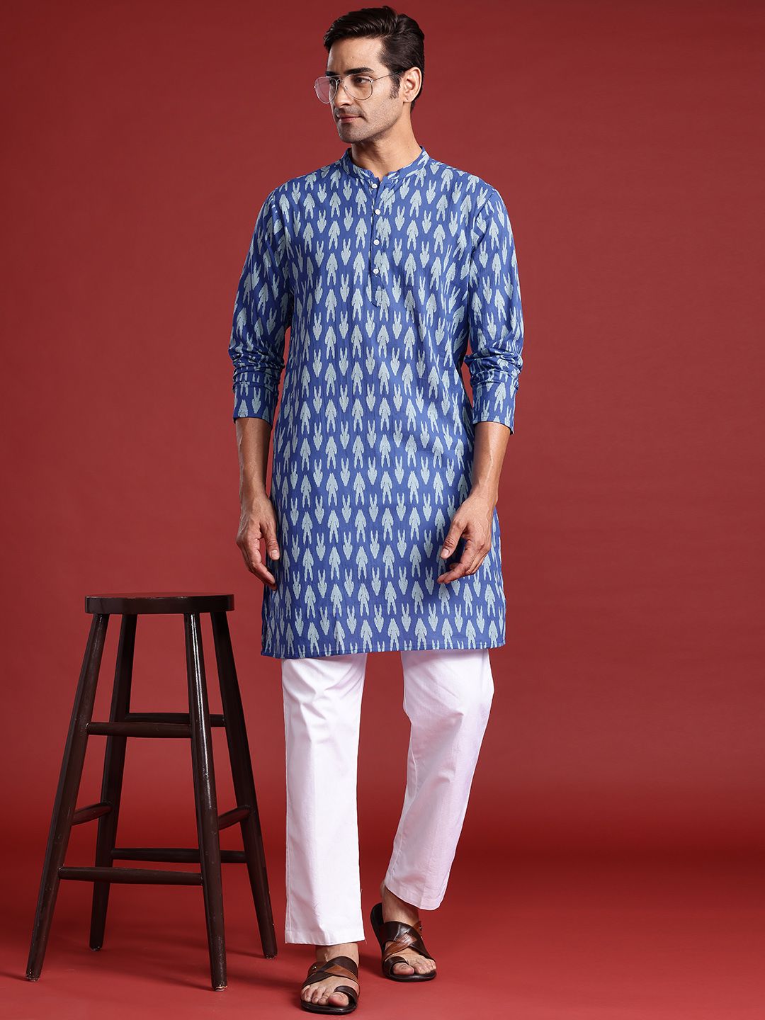 Anouk Pure Cotton Printed Kurta