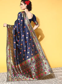 Saree mall Ethnic Motifs Saree With Woven Design Border