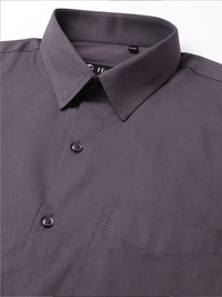 Hancock Modern Chest Pocket Slim Fit French Cuff Opaque Cotton Formal Shirt