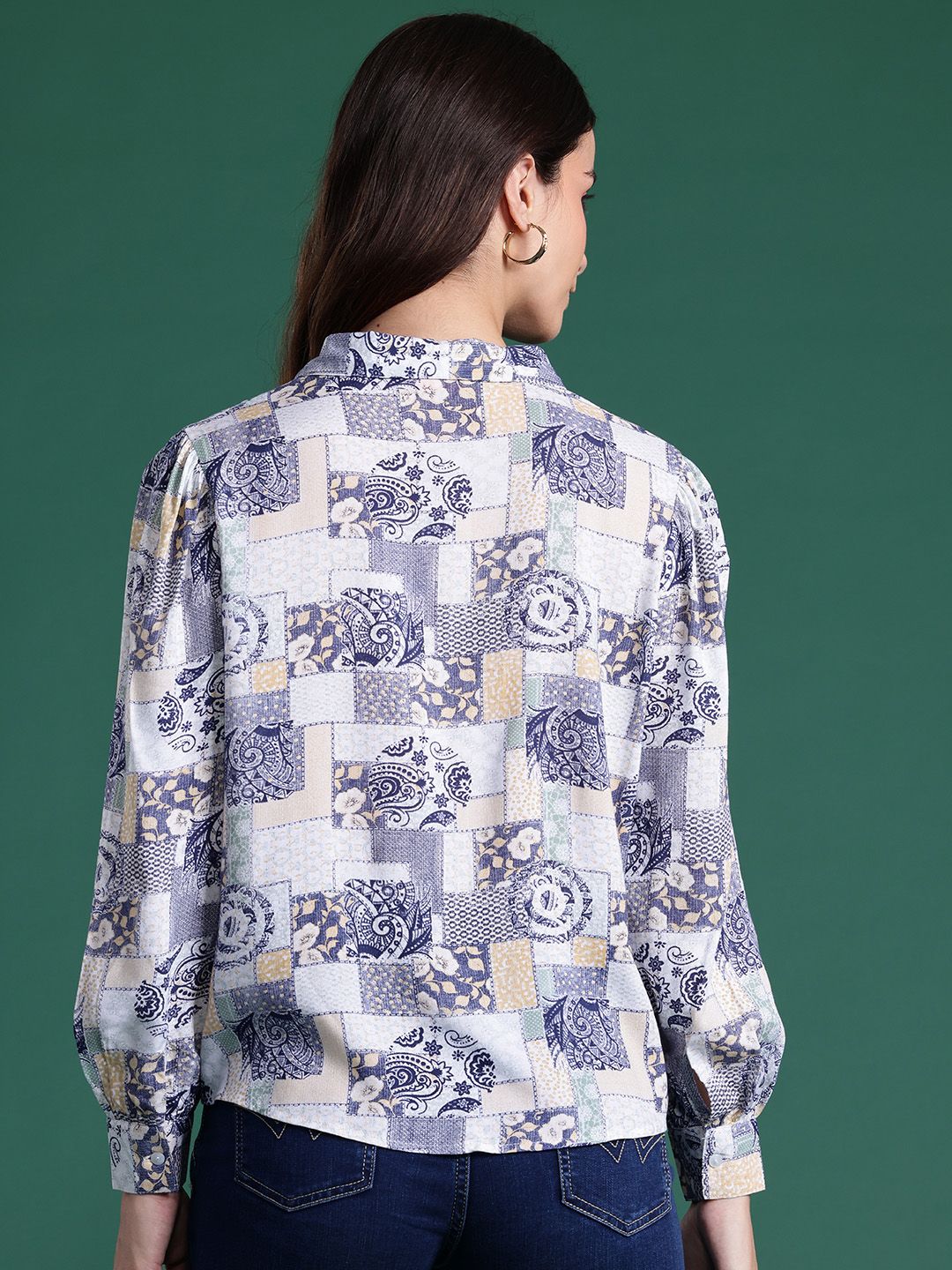 DressBerry Opaque Printed Casual Shirt