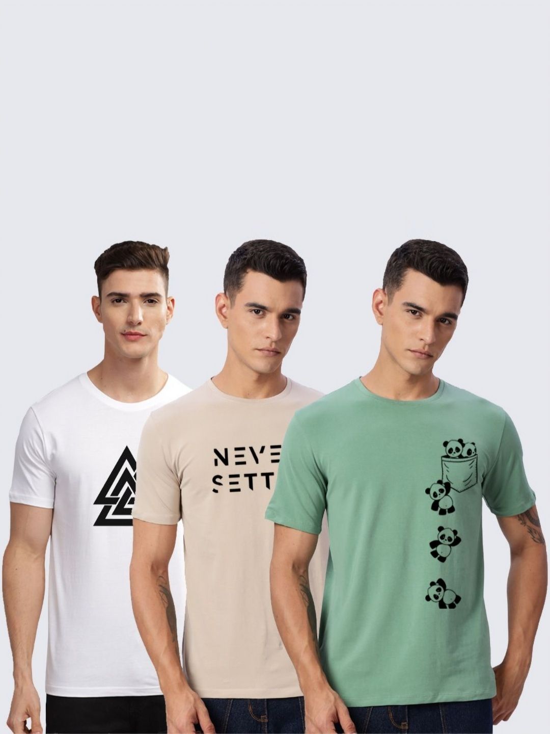 ADRO Men Printed T-shirt