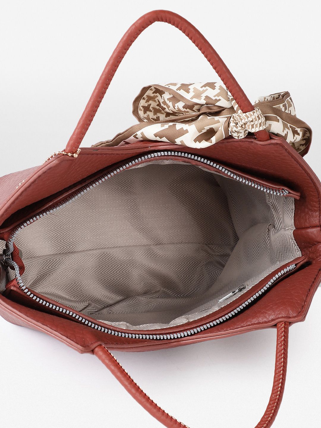 all about you Structured Handheld Bag With Bow Detail