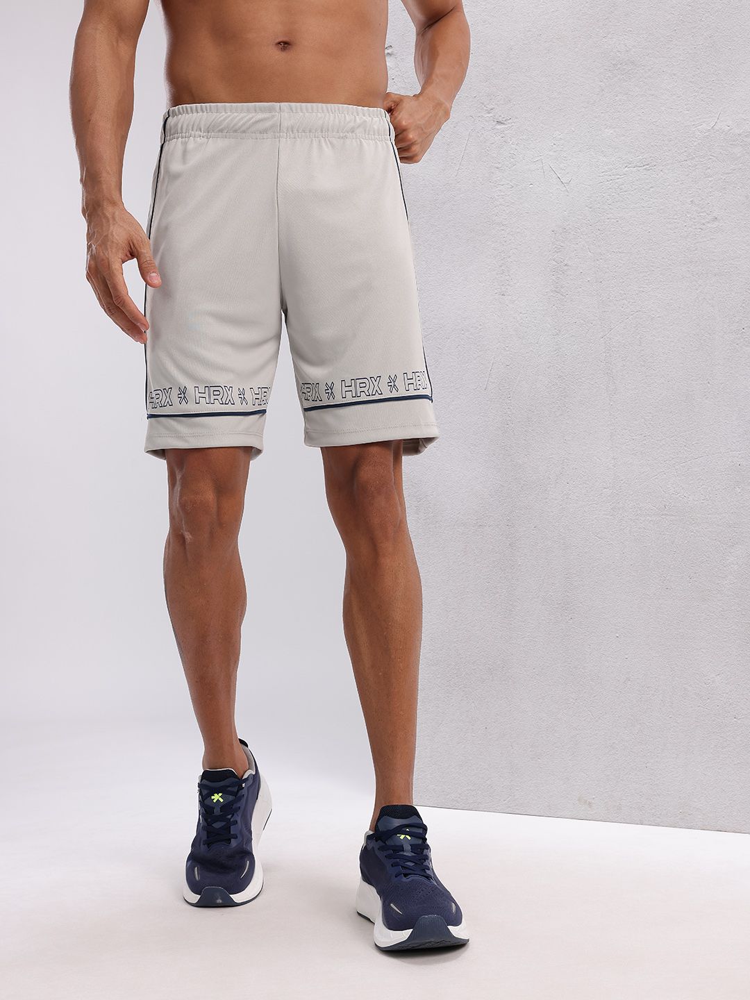 HRX by Hrithik Roshan Men Typography Printed Training Shorts