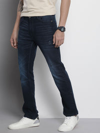 The Indian Garage Co Men Bootcut Light Fade Stretchable Jeans
