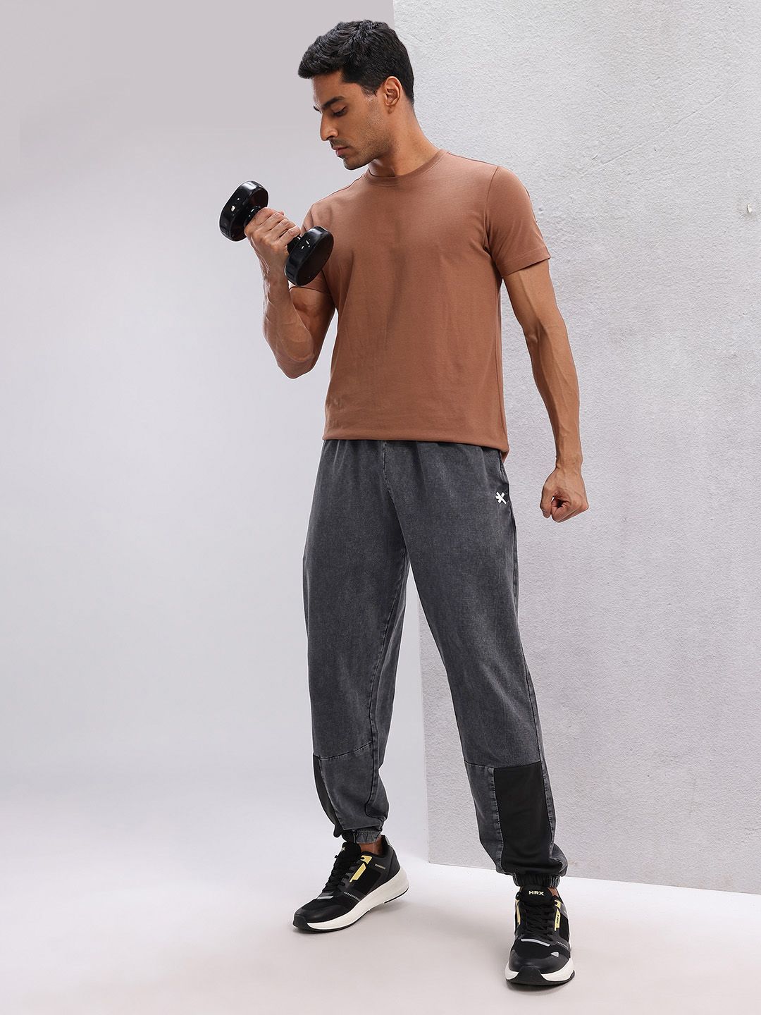 HRX by Hrithik Roshan Men Paneled Training Joggers
