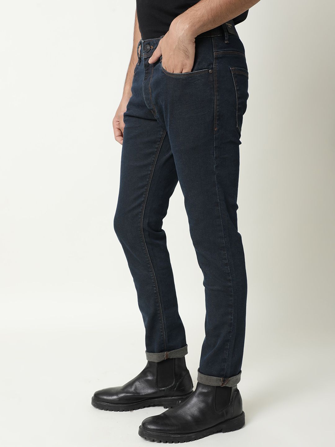 RARE RABBIT Men Twix Slim Fit Jeans