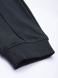 The Indian Garage Co Men Navy Blue Solid Straight Fit Joggers