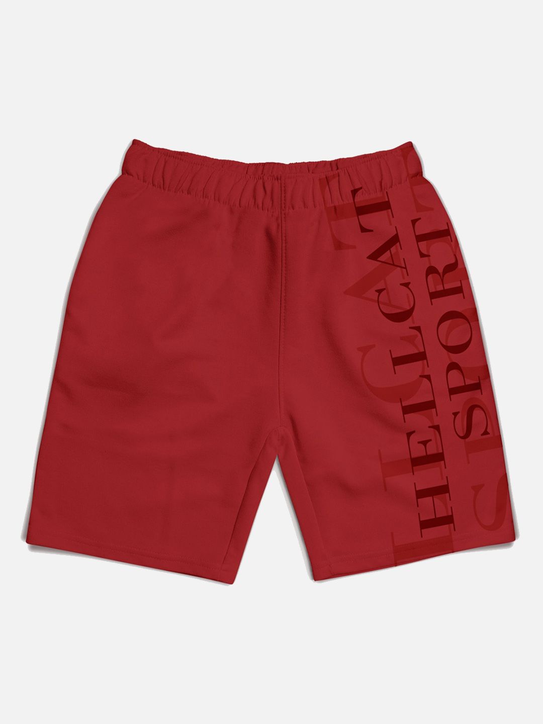 HELLCAT Boys Pack of 5 Typography Printed Shorts