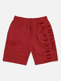 HELLCAT Boys Pack of 5 Typography Printed Shorts