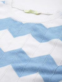DressBerry Women Acrylic Chevron Patterned Pullover