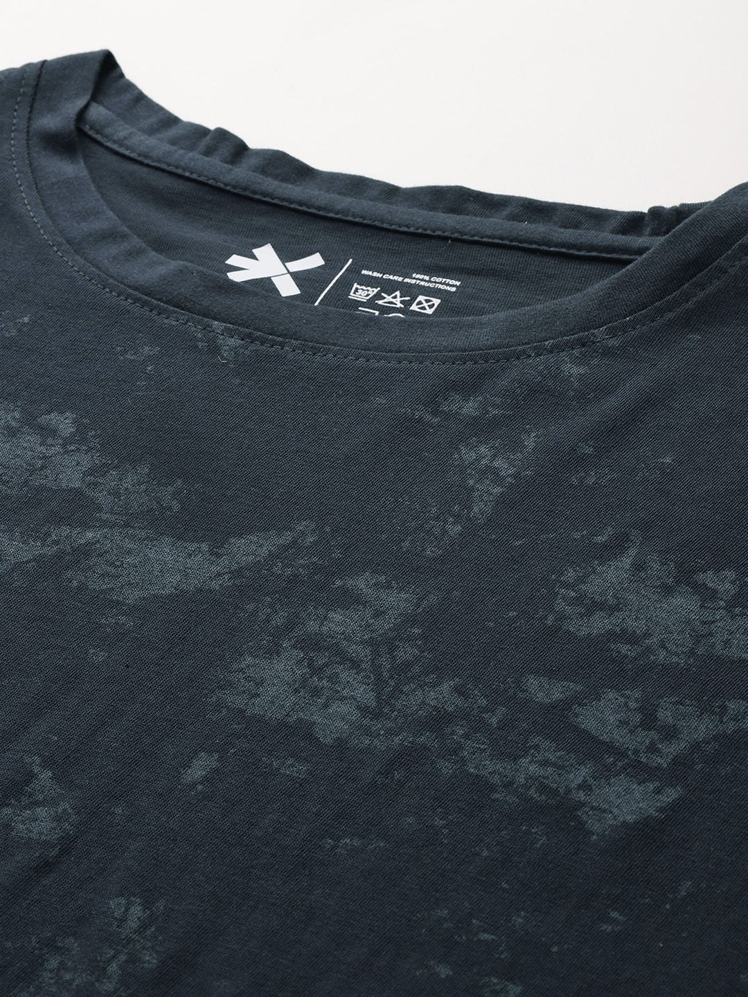 HRX by Hrithik Roshan Abstract Printed Yoga T-shirt