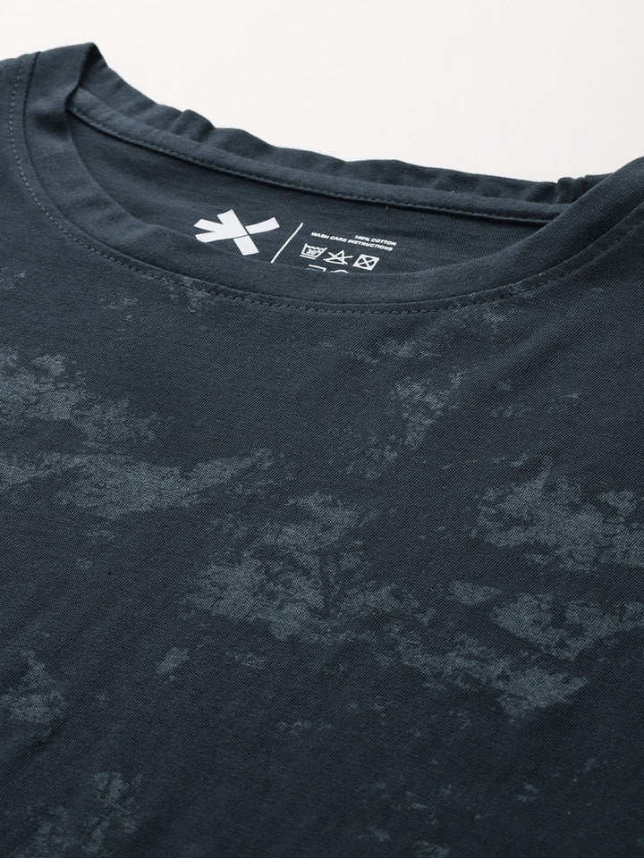 HRX by Hrithik Roshan Abstract Printed Yoga T-shirt