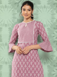 Varanga Women Ethnic Motifs Printed Regular Pure Cotton Kurta with Trousers