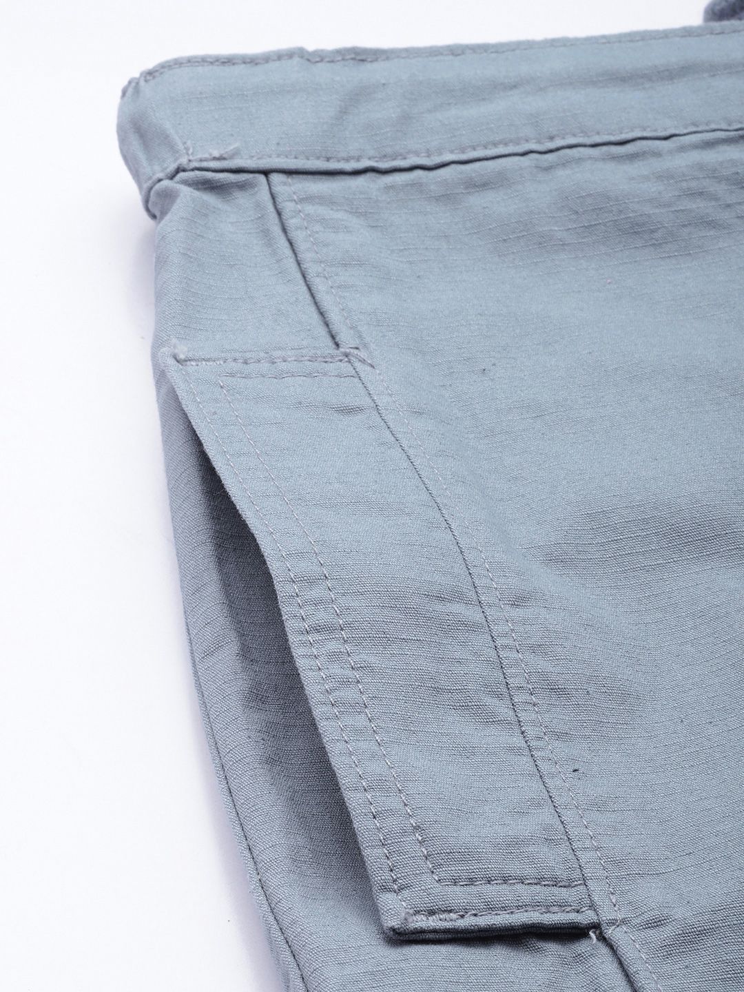 The Indian Garage Co Solid Cotton Joggers Trousers