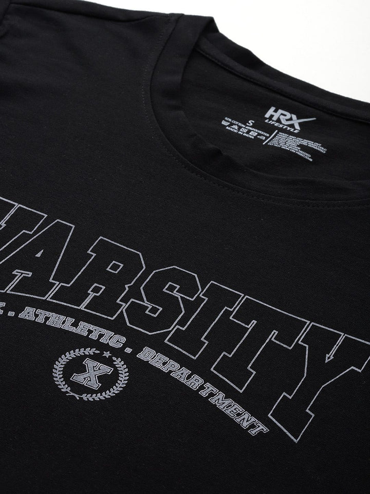 HRX by Hrithik Roshan Varsity Print Lifestyle T-shirt