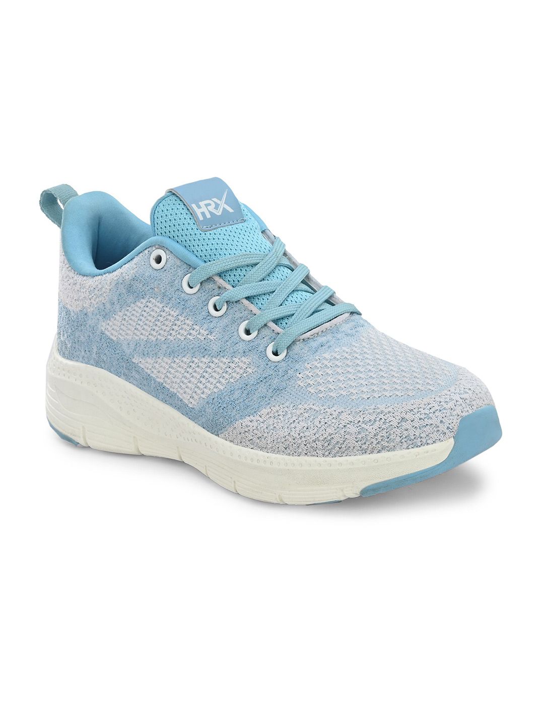 HRX by Hrithik Roshan Women Blue And White Memory Foam Non-Marking Running Shoes