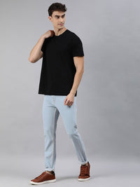 Urbano Fashion Men Blue Slim Fit Mid-Rise Clean Look Stretchable Jeans
