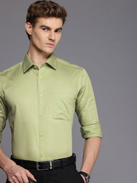 Raymond Slim Fit Self-Design Pure Cotton Formal Shirt