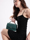 DressBerry Solid Structured Satchel
