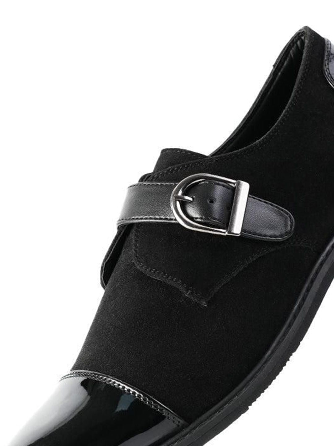 MONKSTORY Tuxedo Monkstrap Slip-On