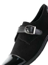 MONKSTORY Tuxedo Monkstrap Slip-On