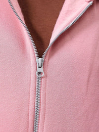 The Indian Garage Co Men Hooded Double Way Front Open Zipper Sweatshirt