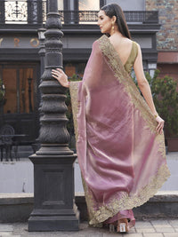 Tikhi Imli Embroidered Saree