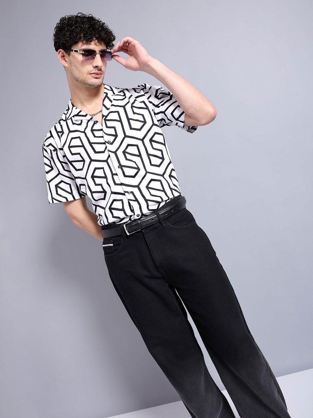 The Indian Garage Co Men Printed Shirt