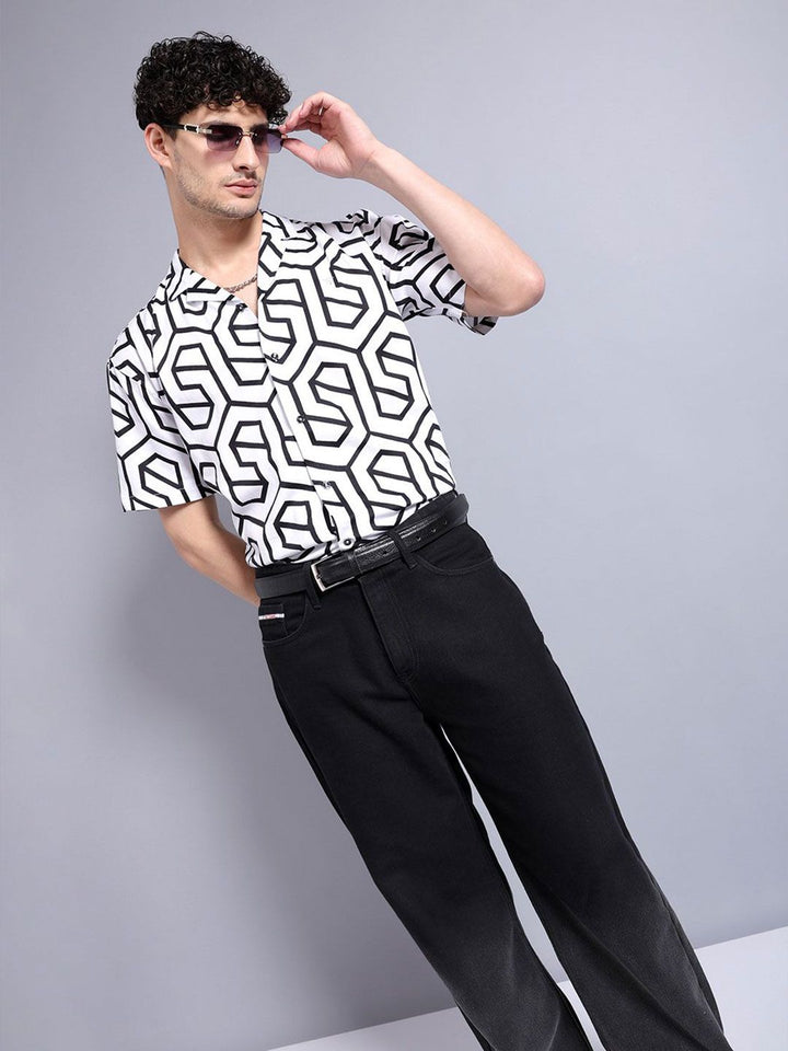 The Indian Garage Co Men Printed Shirt