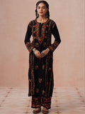 Rumah Chikankari Kurta Chikankari Biasa Wanita dengan Seluar