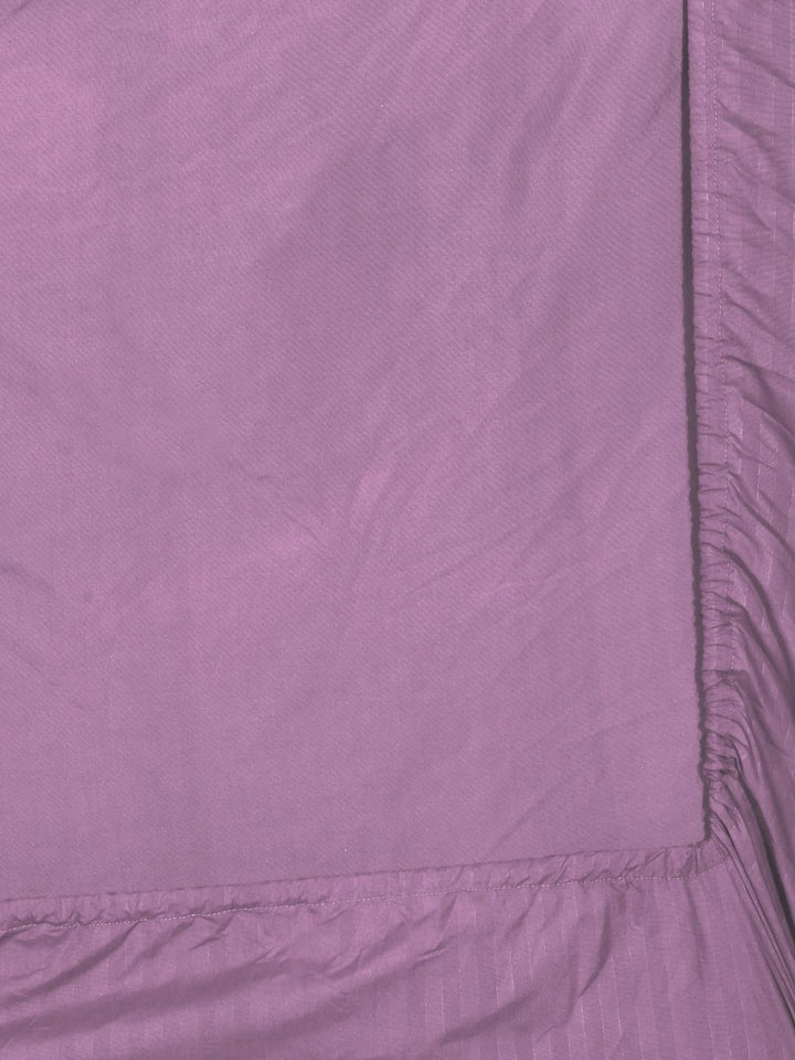 Myntra Elegant Homes Pink 300 TC Fitted King Bedsheet Set 2.50 m x 2.20 m