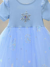 YK Embellished Fit & Flare Dress