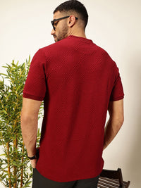 Thomas Scott Men Anti Odour Solid Polo Collar T-Shirt