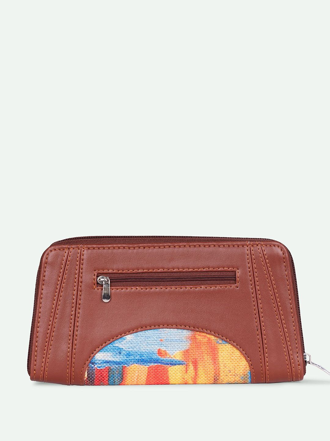 ZOUK Women Zipper Wallet Abstract Amaze