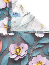 Myntra Elegant Floral Printed 300 TC King 7D Cadar Dengan 2 Sarung Bantal