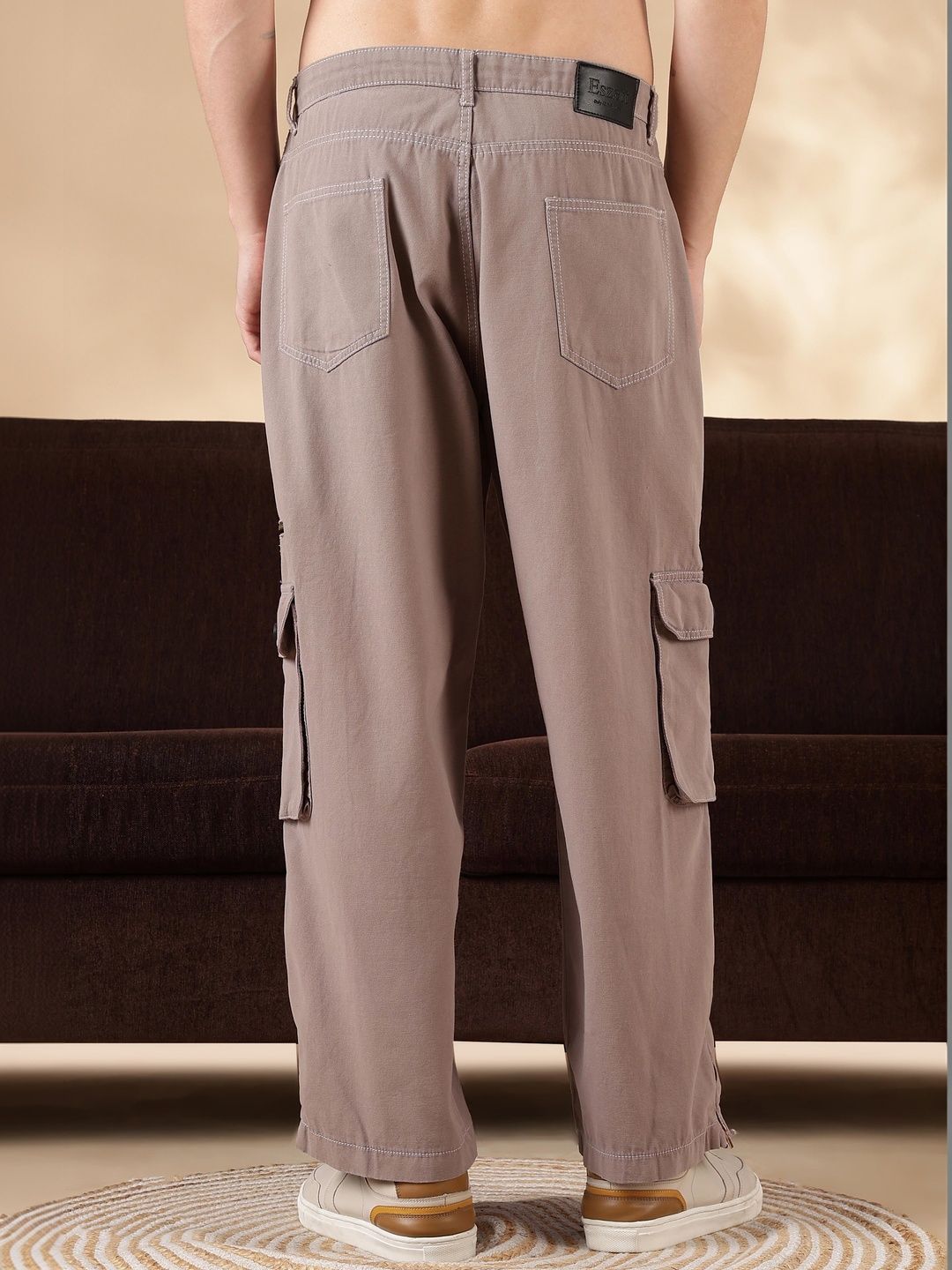 Eszett Men Easy Wash Cargos Seluar