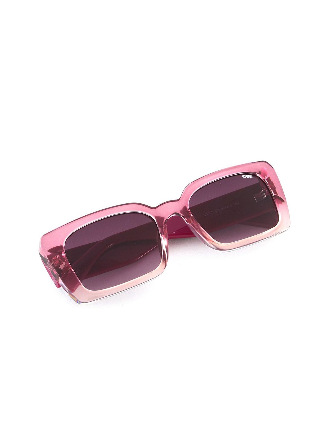 IDEE Women Rectangle Sunglasses with UV Protected Lens IDS3093C3SG