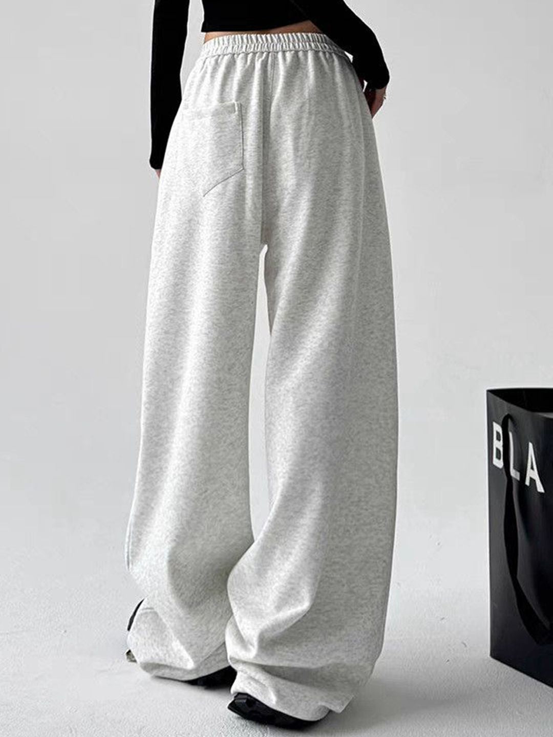 DressBerry Women Mid-Rise Loose Fit Trouser
