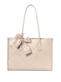 Lino Perros Textured Structured Shoulder Bag With Pouch