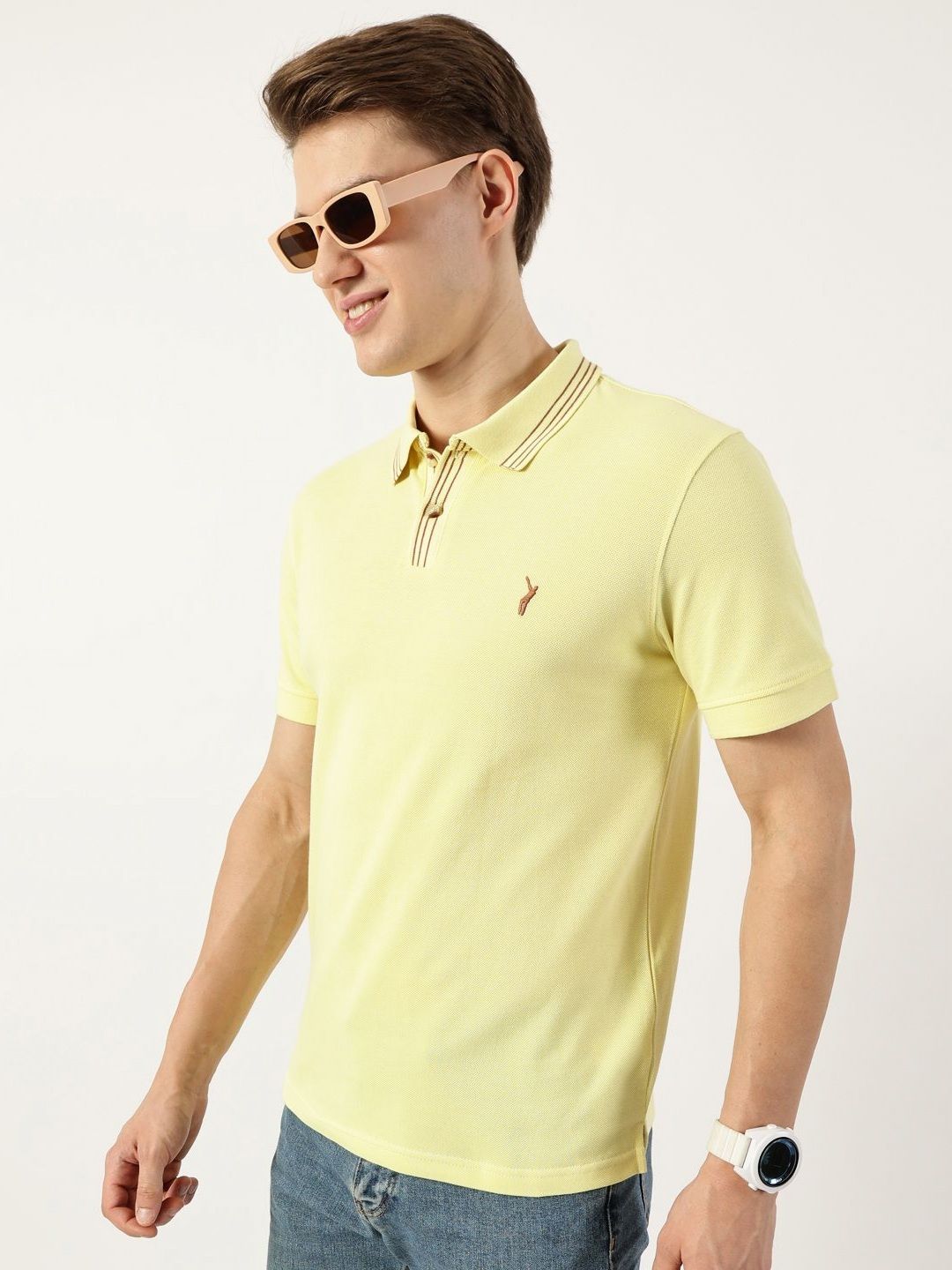 Thomas Scott Men Polo Collar T-shirt