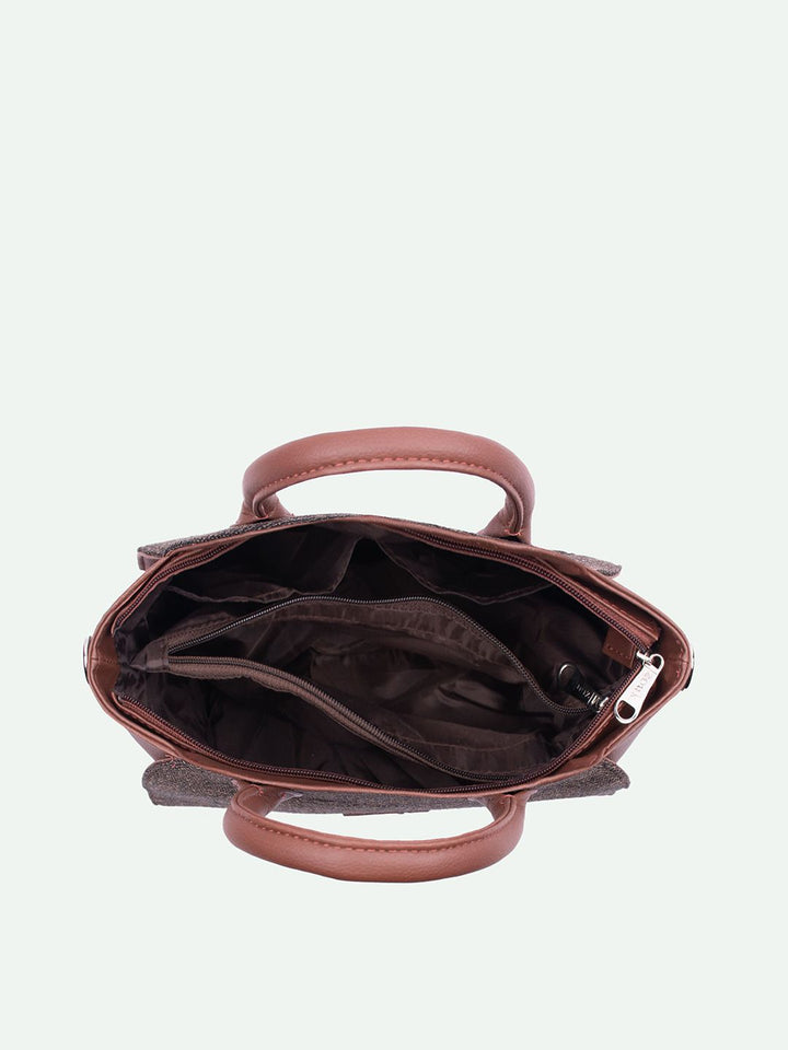 ZOUK Women Colourblocked Swagger Handheld Bag