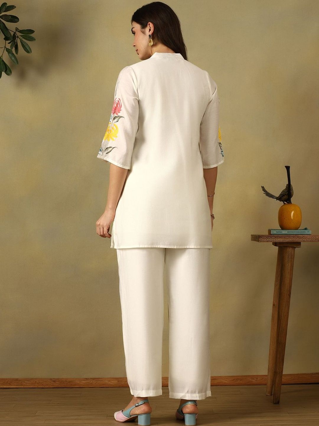 Mamicha Floral Printed Tunic with Trousers