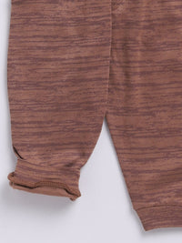 Moms Love Infant Boys Printed Cotton Shirt & Joggers