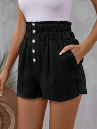 DressBerry Women Self Striped Shorts