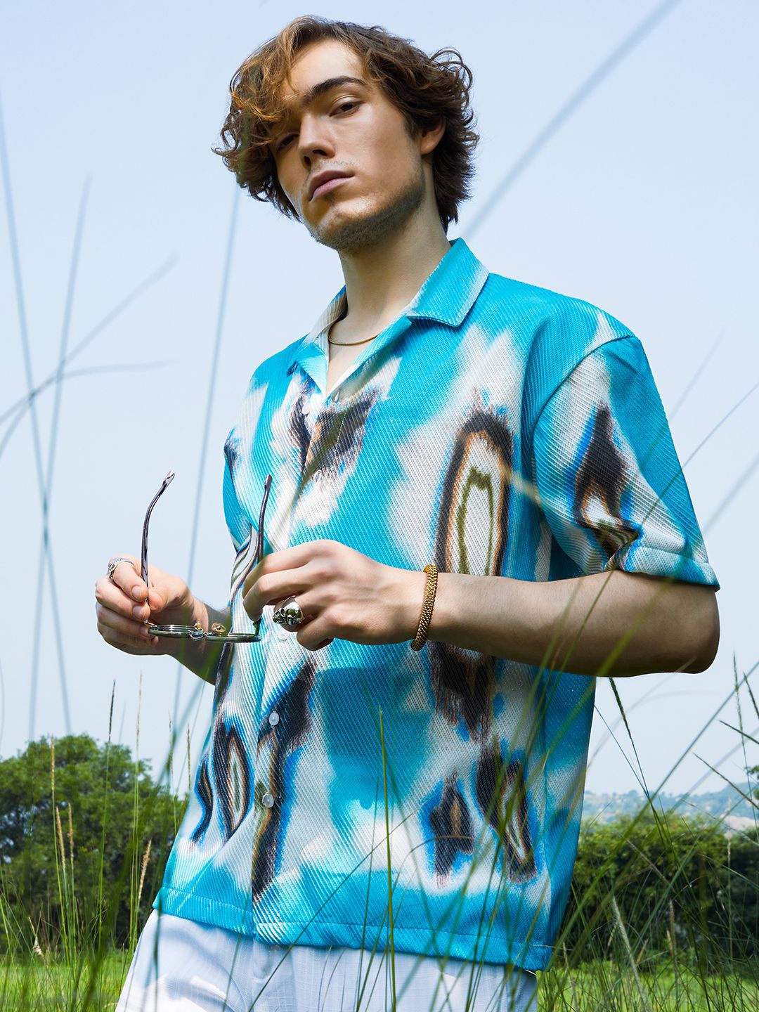 Campus Sutra Men Comfort Printed Casual Shirt